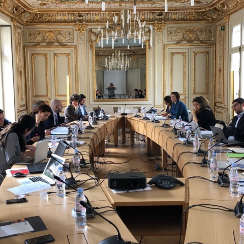 Conférence à Paris organisé par AJC Paris en collaboration avec la DILCRAH. Mai 2019