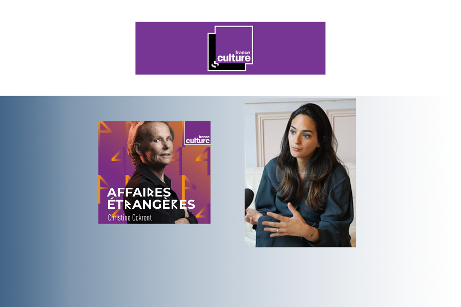 Anne-Sophie Sebban-Bécache est l’invitée de Christine Ockrent sur France Culture sur le thème : « Israël sur la brèche »